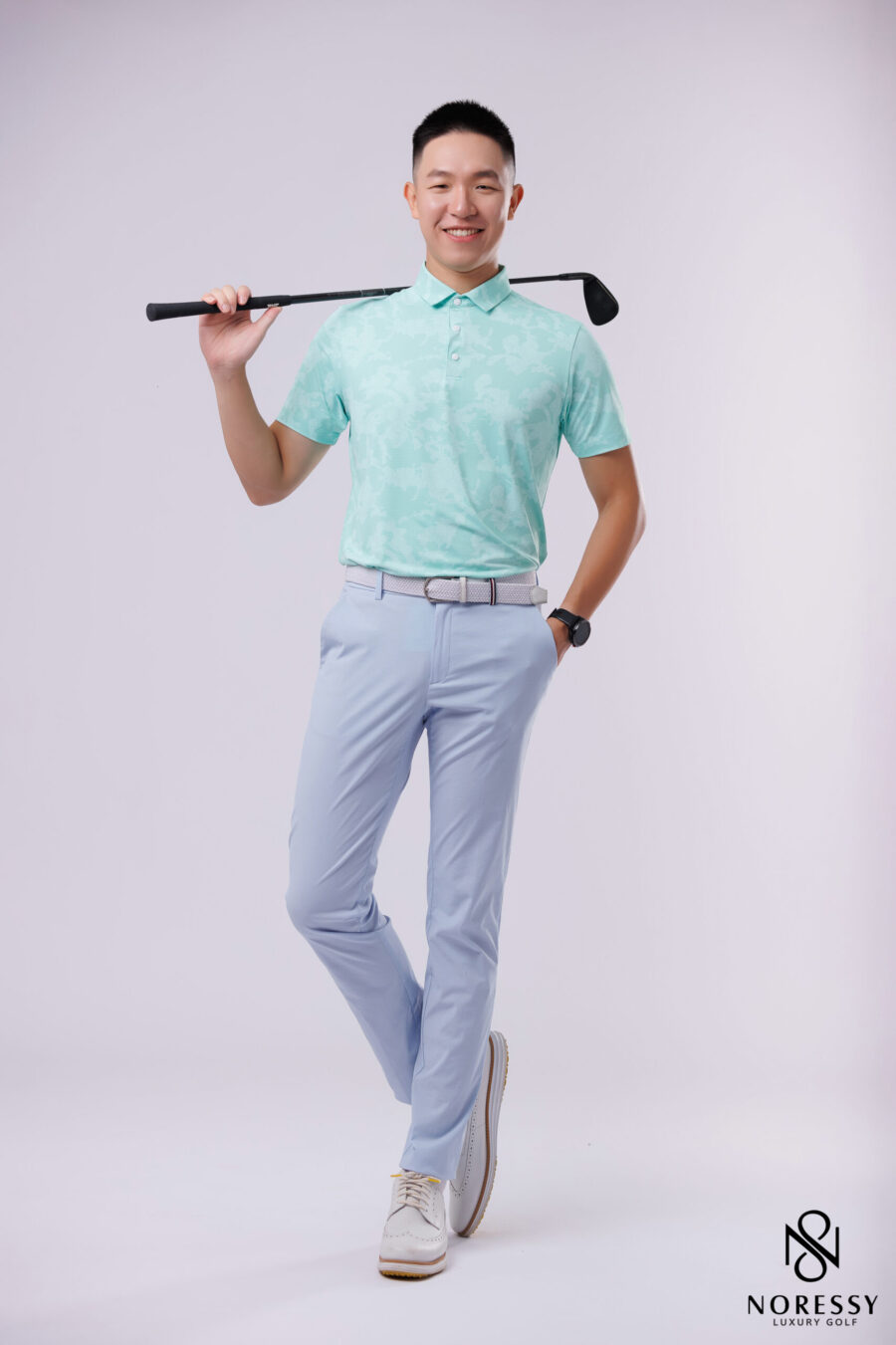 Quần golf nam PTM0036