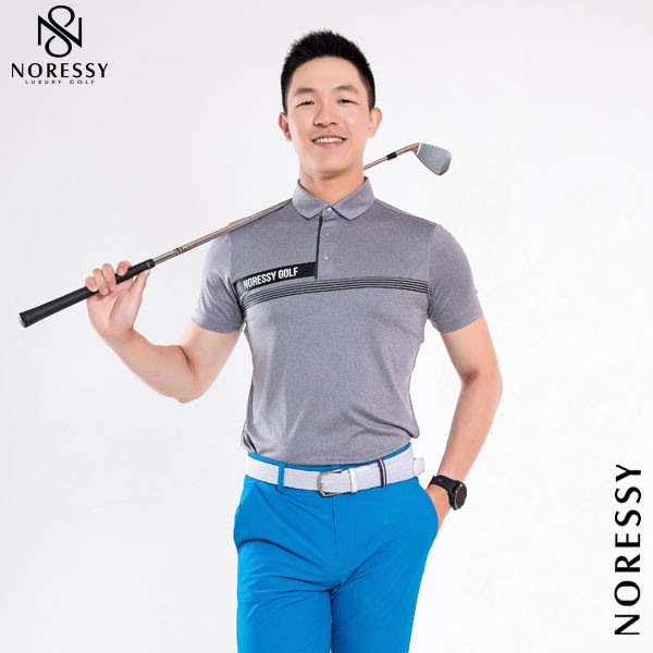 Áo golf nam ngắn tay Noressy NRSPLM0012_GR