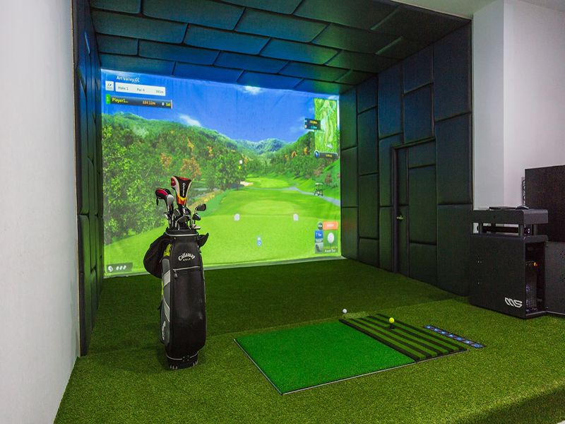 Thiết kế phòng golf 3D chất lượng giá tốt